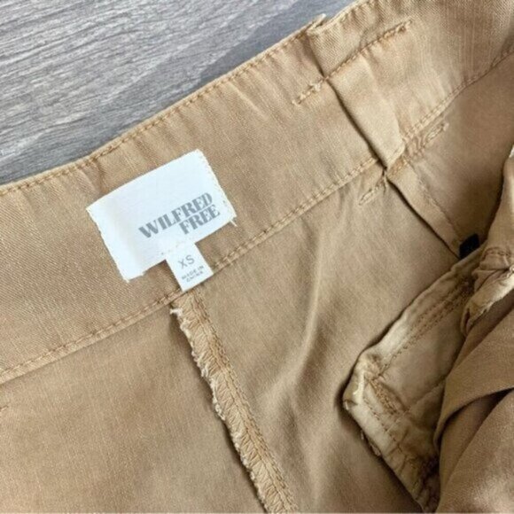 Wilfred Free Aritzia Isabella Pants Crop Trousers Cargo High Waist straight leg - Picture 14 of 16